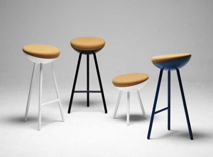 Baric chair 95.5x52x43 cm black afteroom menu