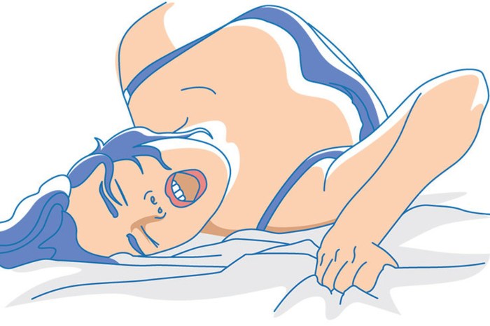 Naked women in different poses