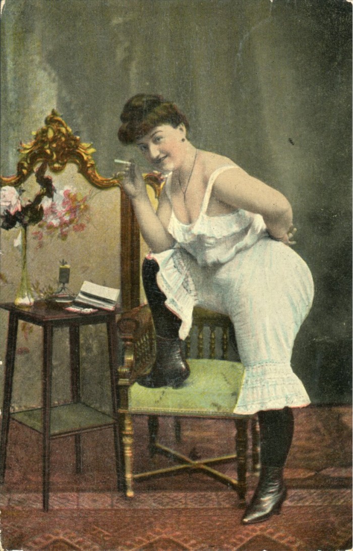 Beautiful ladies in pantalons