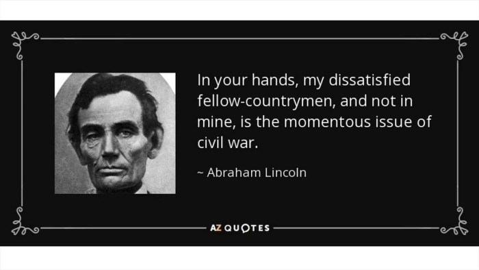 Government of the People, Lincoln
