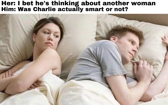 Again he thinks about his bugs