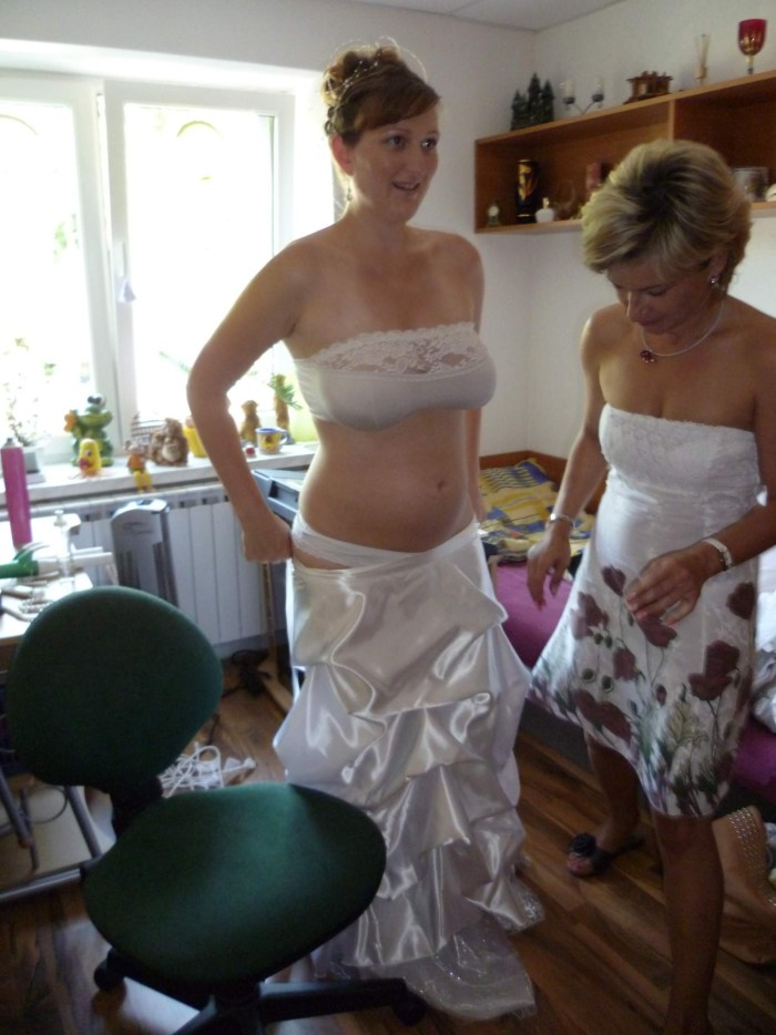 Brides on the wedding night private