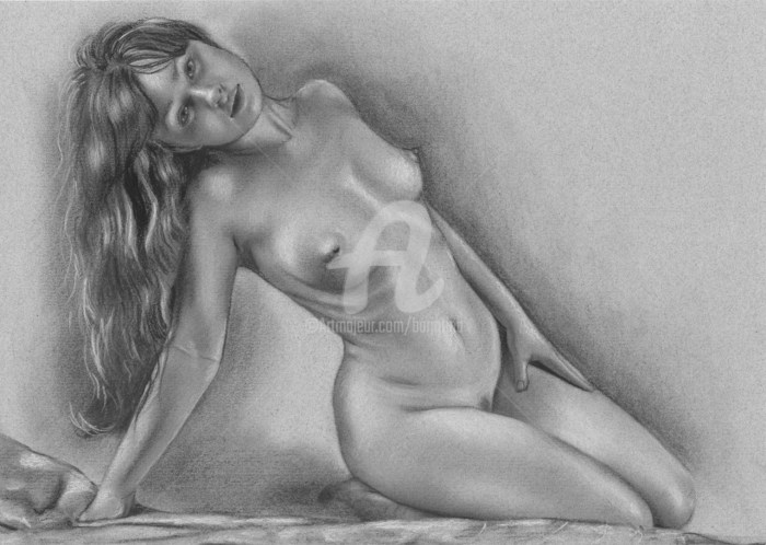 Girls nudity sketches