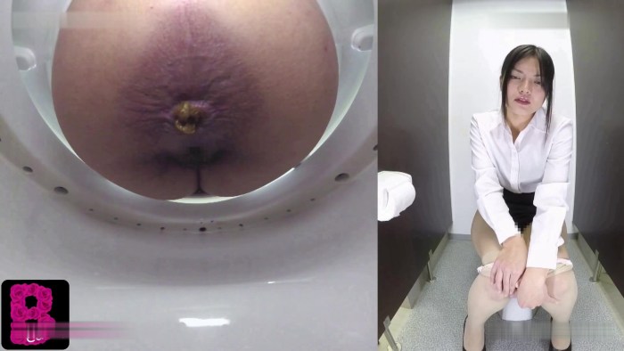 Hidden camera in women's toilet