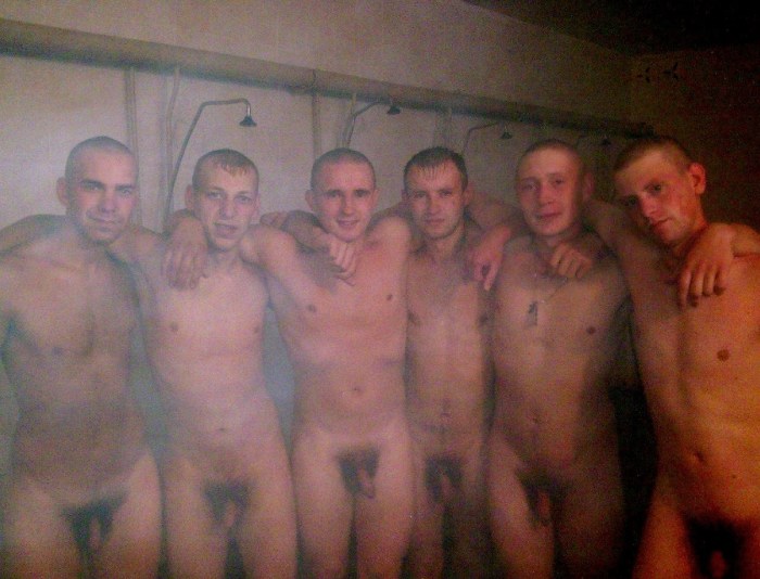 Naked women military personnel