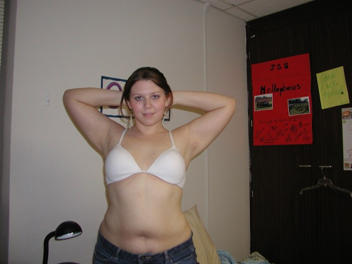 Elderly with a big breast