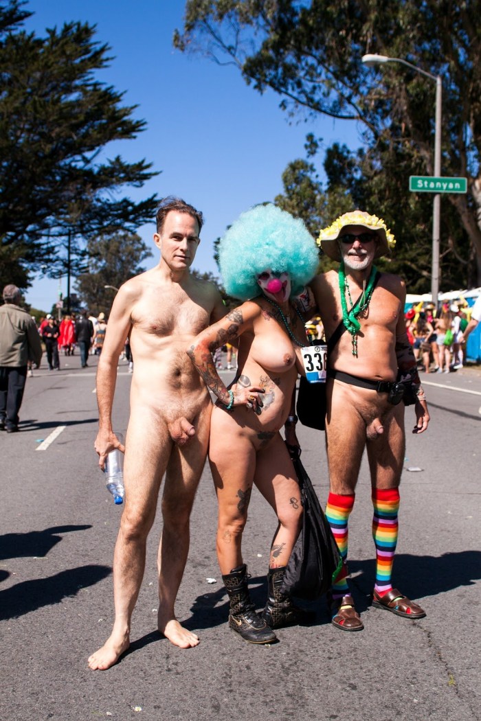 Naked bottom. Festival