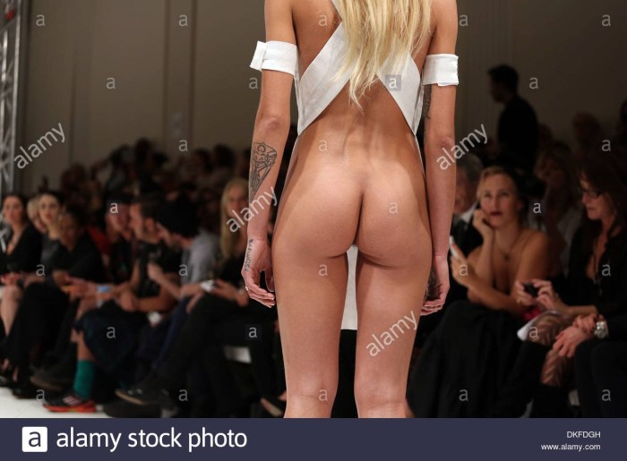 Naked public protests