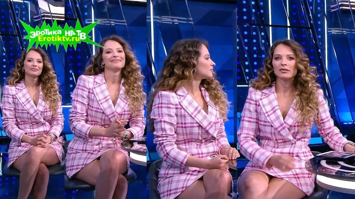 The host lit up on television
