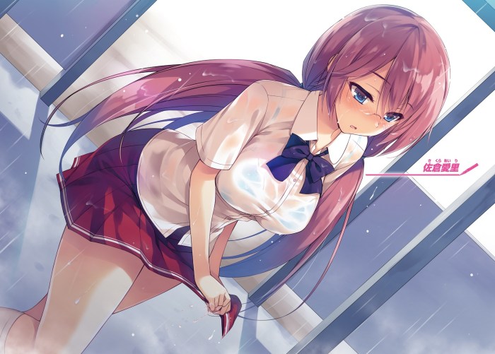 You can see through the swimsuit