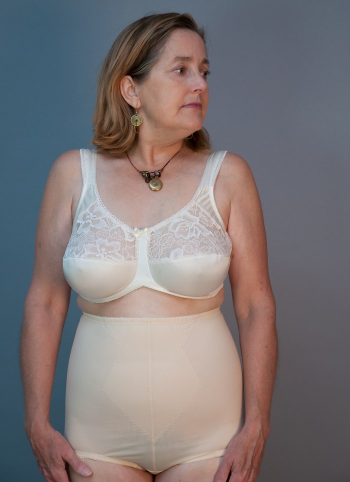 Old women in erotic lingerie