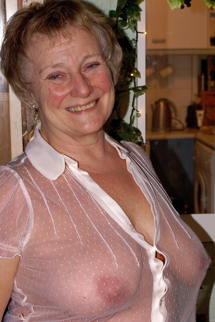 Naked hairy old women