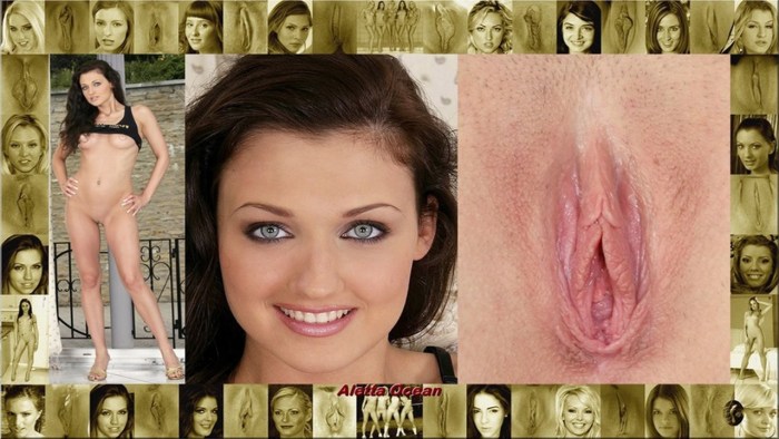 Faces of girls and their vagina
