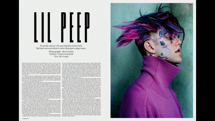 Lil Peep on Red Square