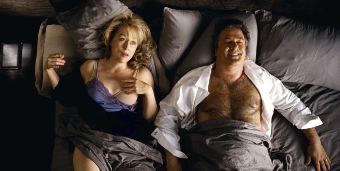 Alec Baldwin bed scenes