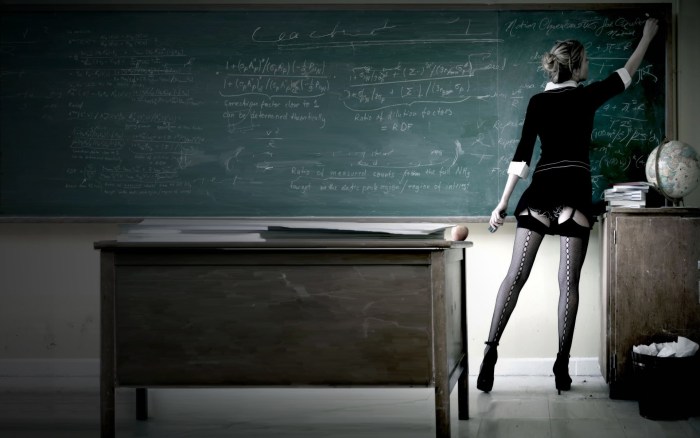 Jessica James Tiffany Brooks Sexy teacher