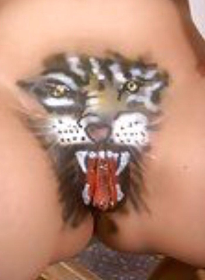 Tattoos in intimate places