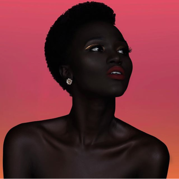 Queen of Darkness - Nyakim Gatvyukh - model from South Sudan