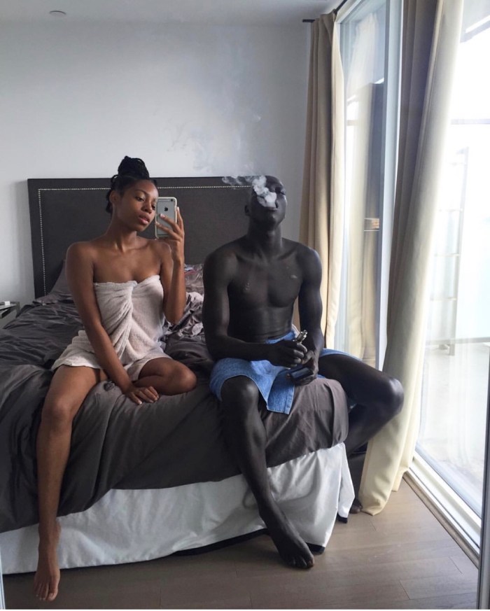 White guy and black girl