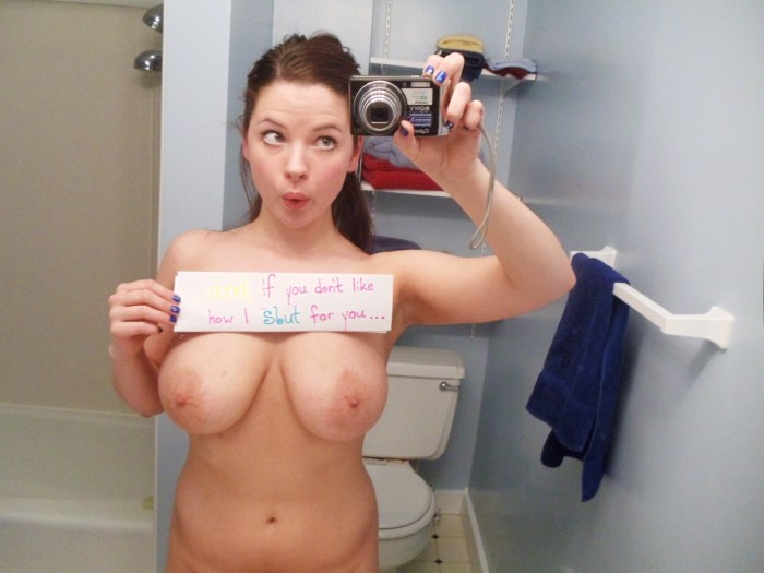 Selfies wives with big tits private