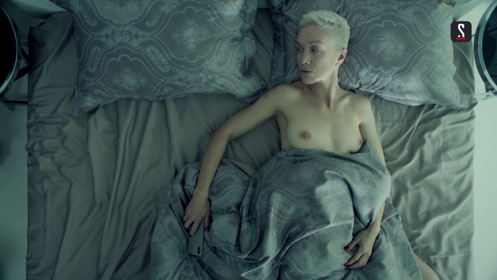 Naked Daria Moroz in the series "Casters"