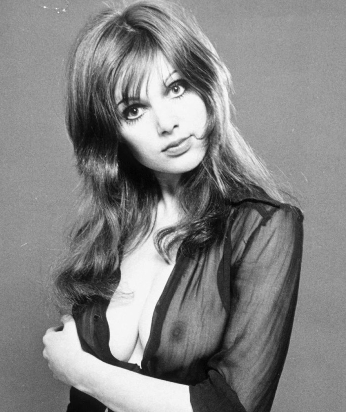 Jacqueline Smith in a swimsuit