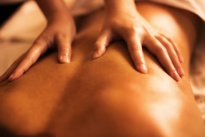 Back massage