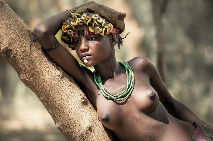 Naked wild black women