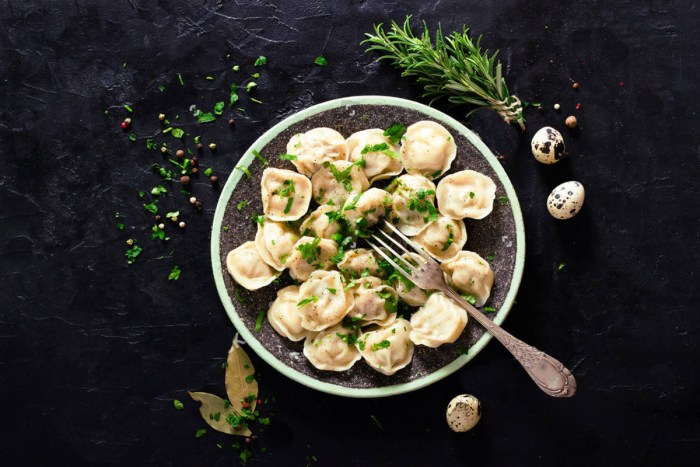 Ural dumplings dumplings food