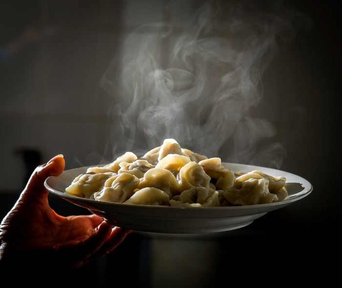 Drawn dumplings