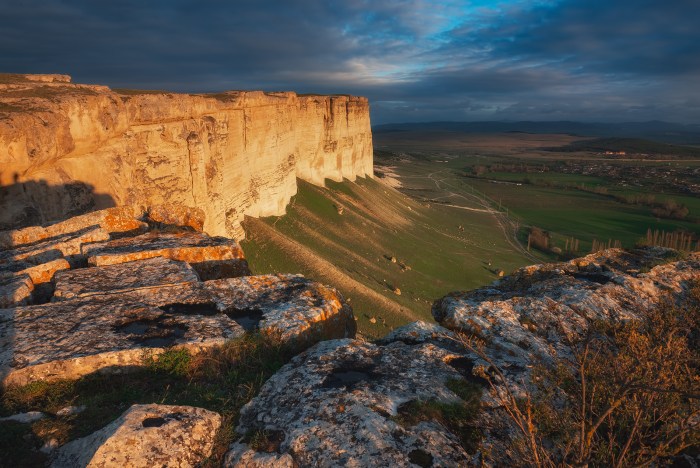 White rock Crimea Dawn
