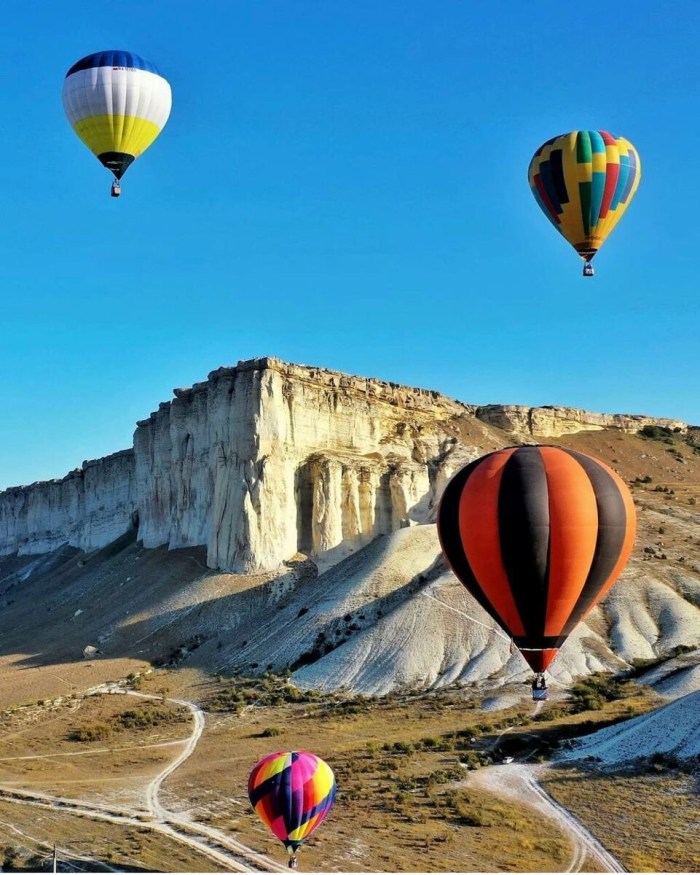 Crimean Cappadocia White Rock