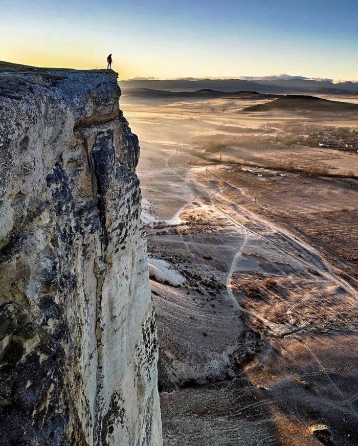 Marble cave in the Crimea on the map