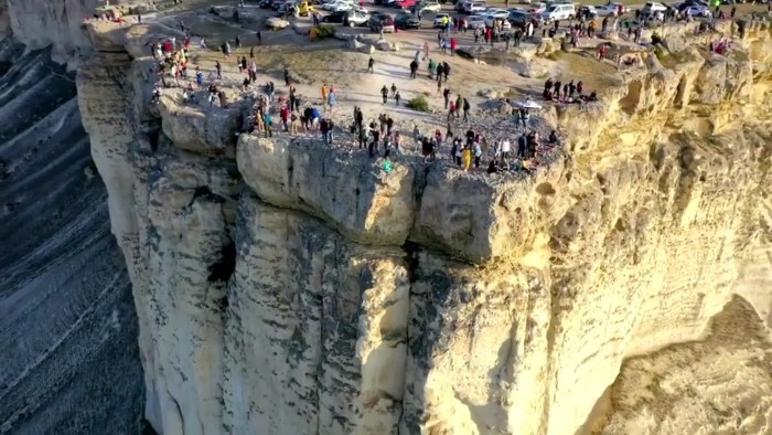 White rock Crimea Koni