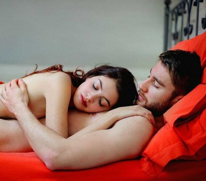 Sleep with your beloved man