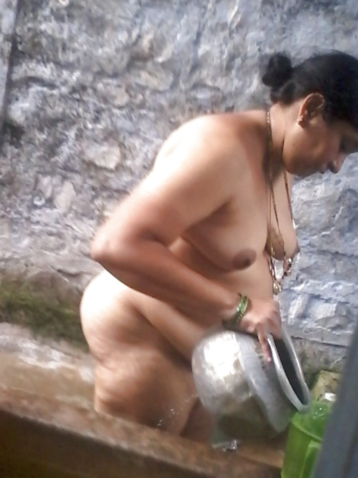 Busty Mom and Son-In-Law Caught in Bathroom