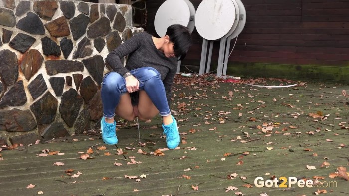 Group Pissing in Clothing