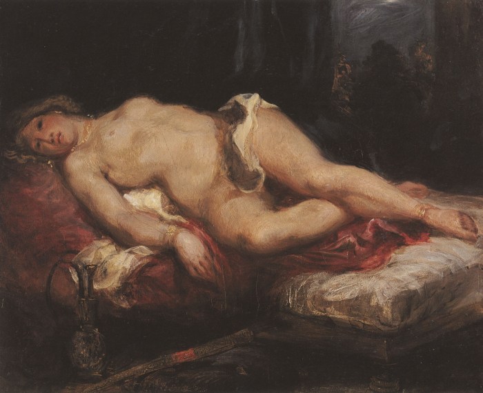 Eugene Delacrois Odalisk