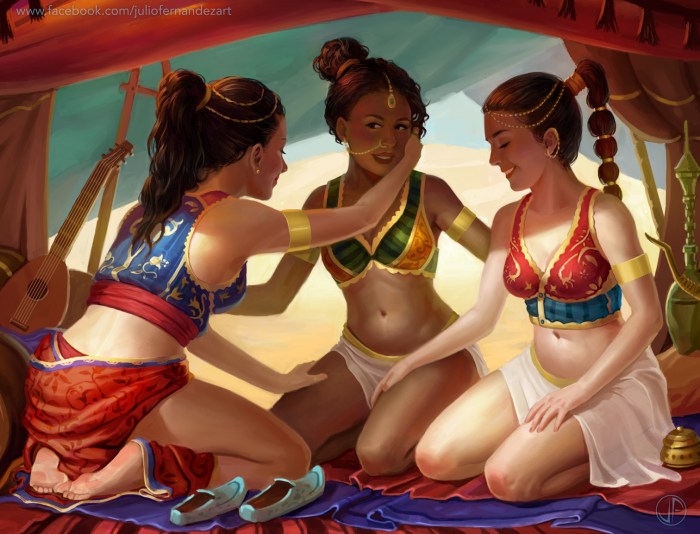 Harem 3 girls