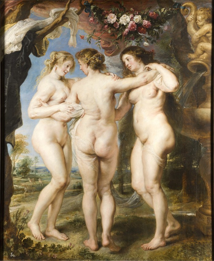 Peter Paul Rubens. Three grace, 1639