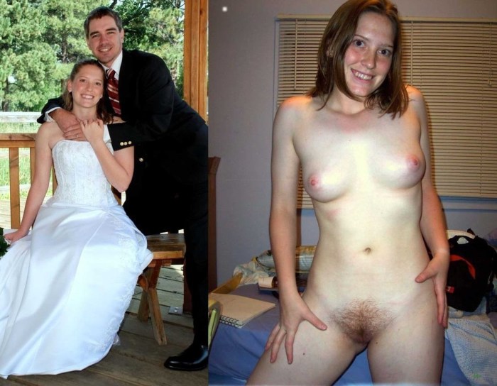 Mature with small breasts Dress undress