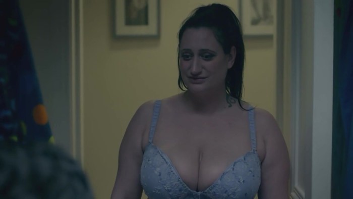 Lauren Socha in a swimsuit