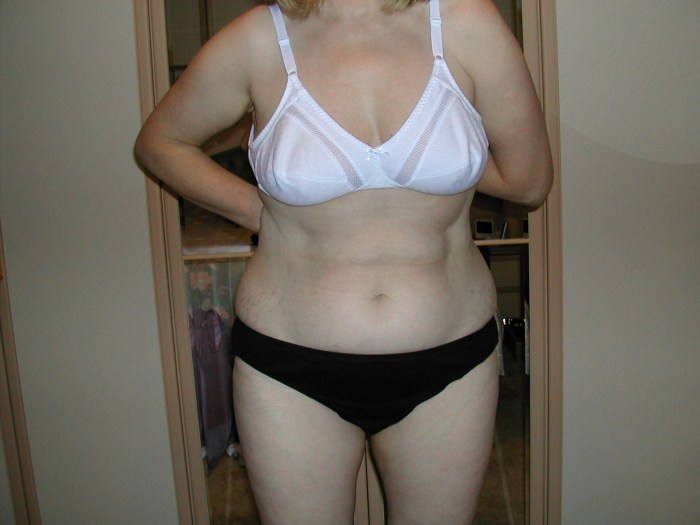 White Panty and Bra Chubby Private