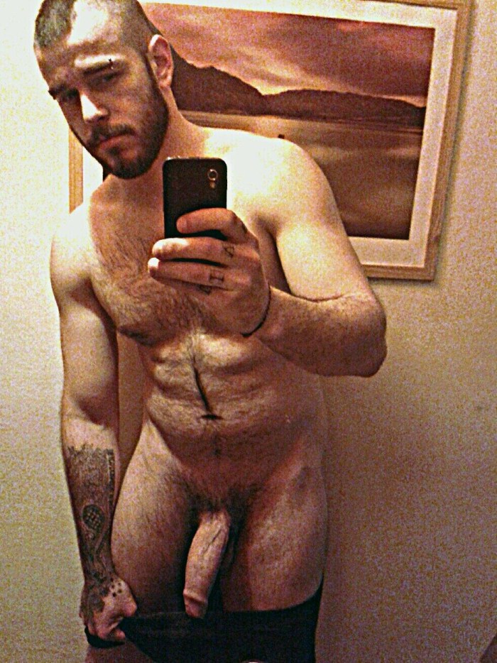 Naked guys anal toys