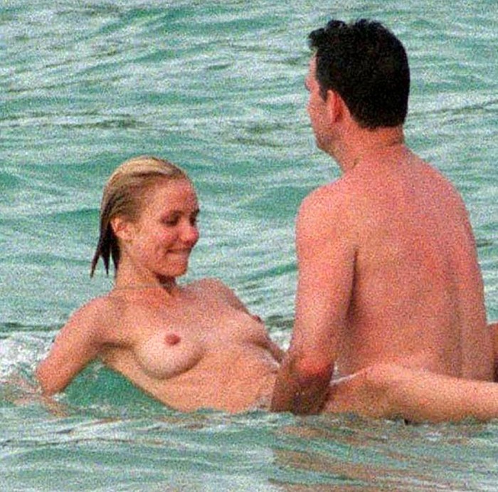 Cameron Diaz Naked in the film 2014