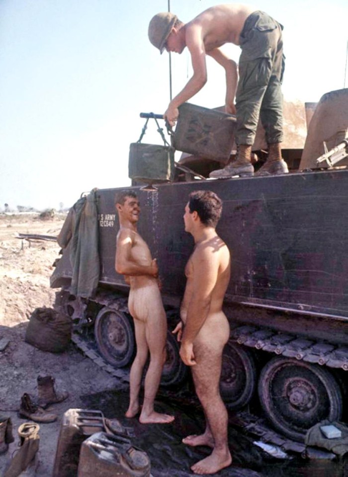 Father and son Naked without panties