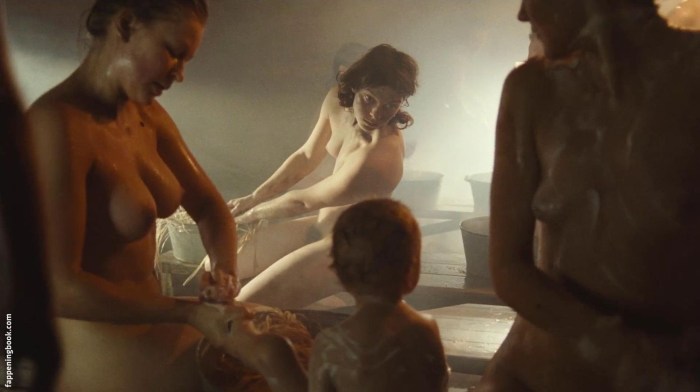 Julia Peresild naked in the cinema