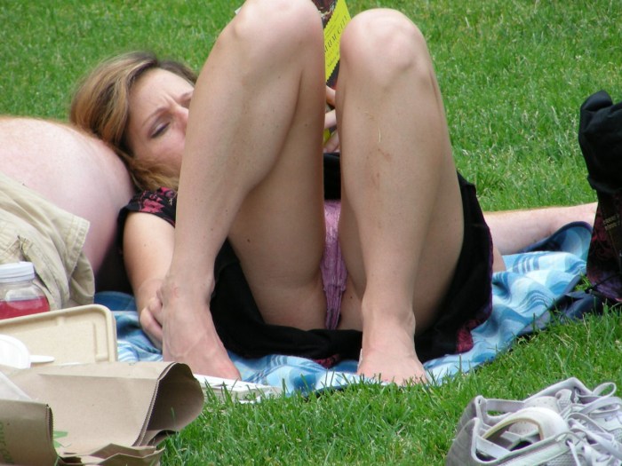 Spied on the girls