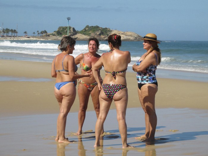 Sylvia naked in public