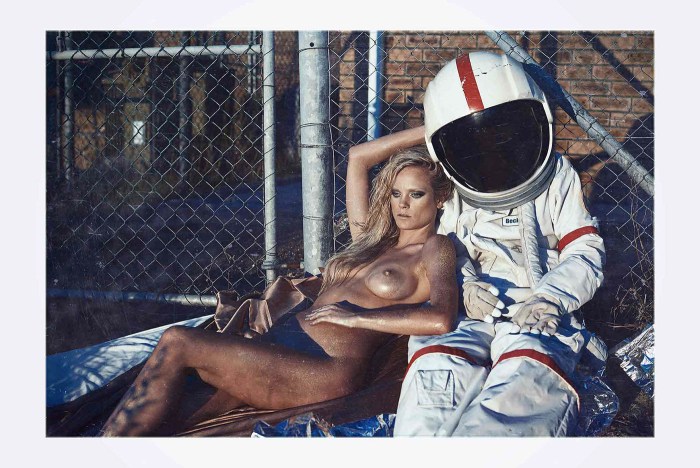 Naked astronaut